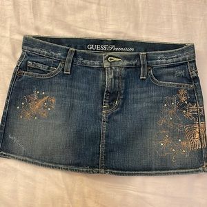 Guess denim skirt